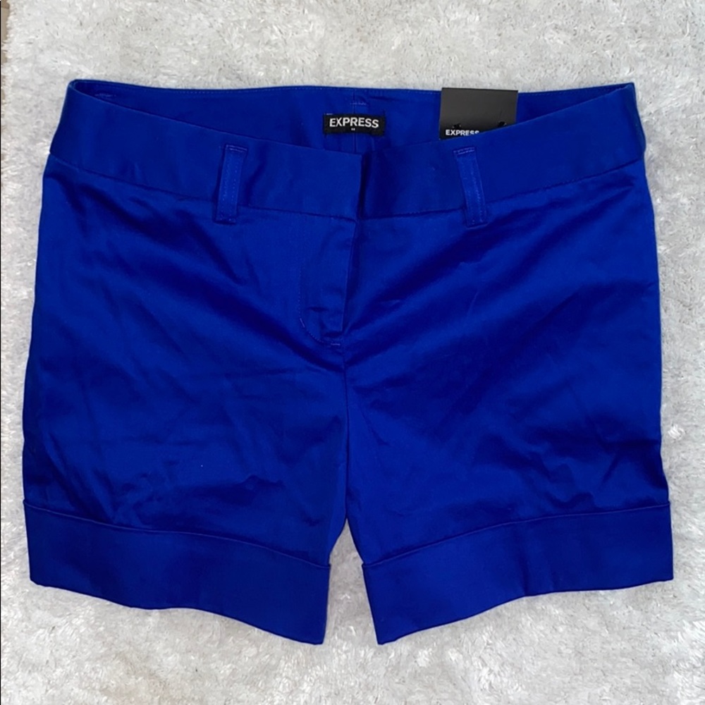 Express Shorts Royal Blue - Brand New with tags